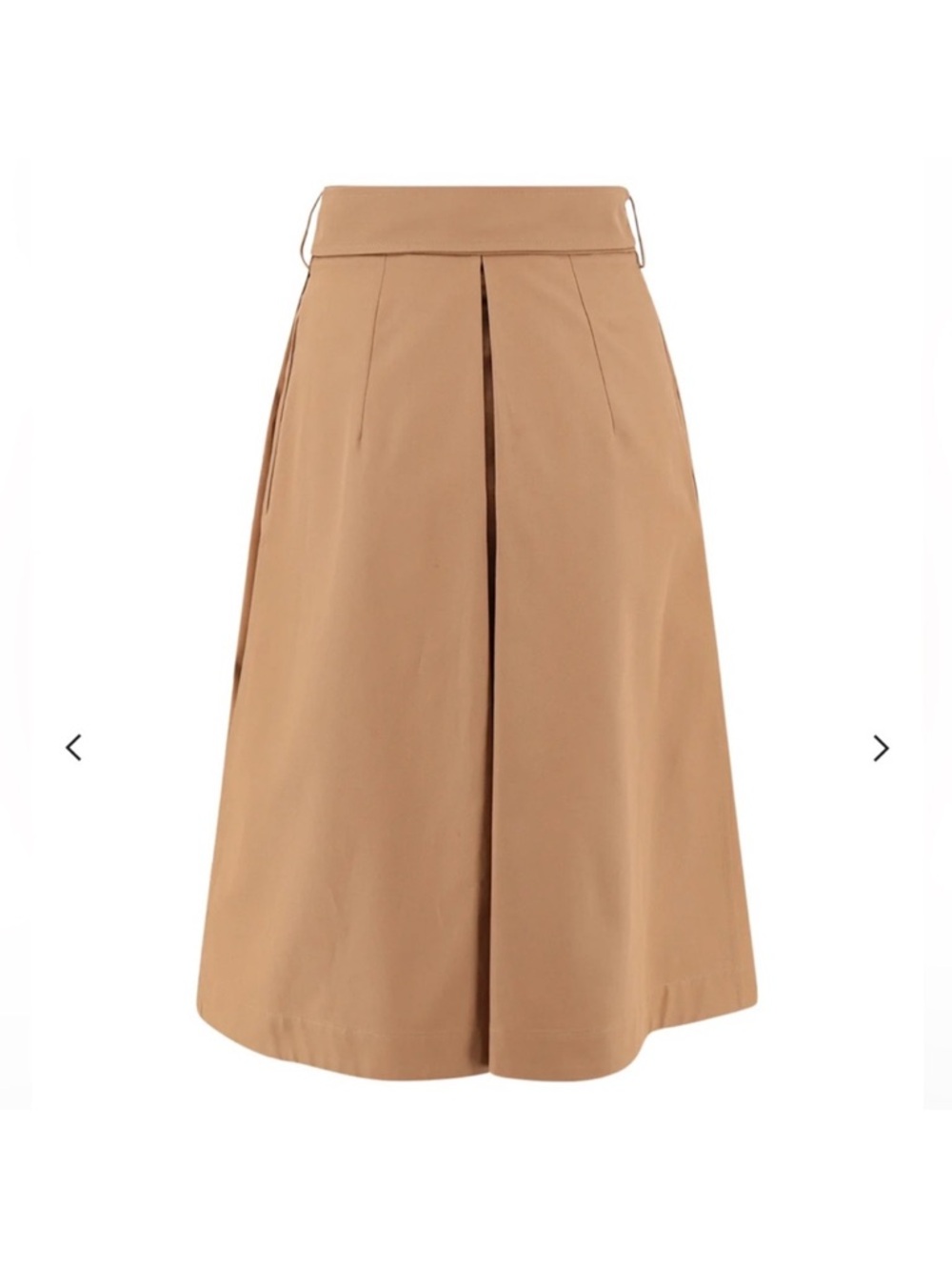 Burberry Camel A-Line Trench Skirt with Belt - Picture 2 of 15